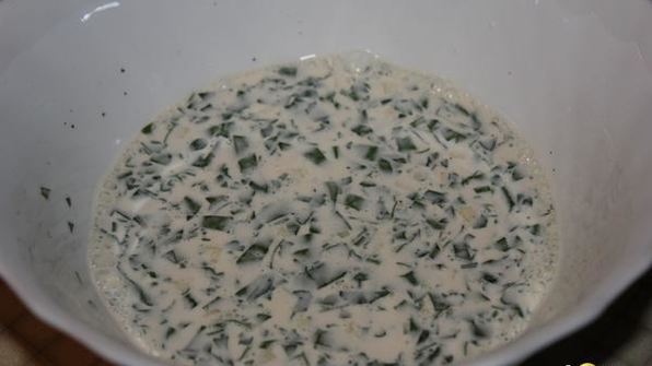 грибы в сливочной заливке