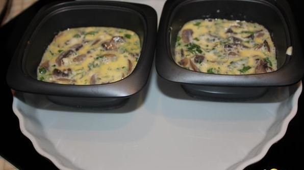 грибы в сливочной заливке