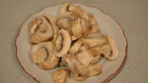 грибы, запеченные с сыром