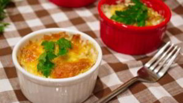 грибы, запеченные с сыром