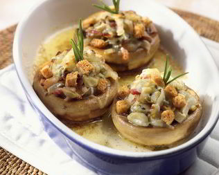 Королевские шампиньоны в соевом соусе