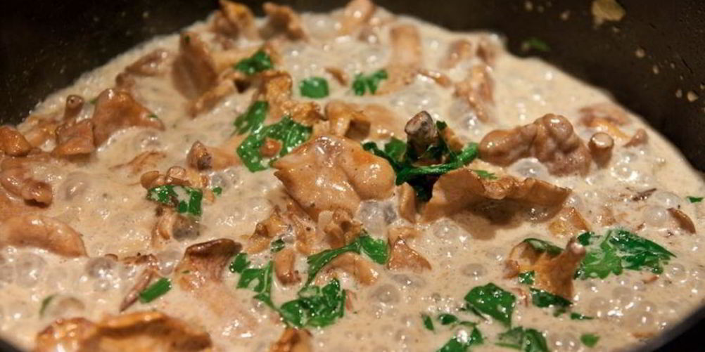 Рецепт лисички в духовке