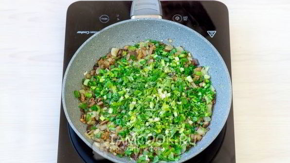 постные фаршированные шампиньоны