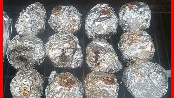 шампиньоны фаршированные с беконом