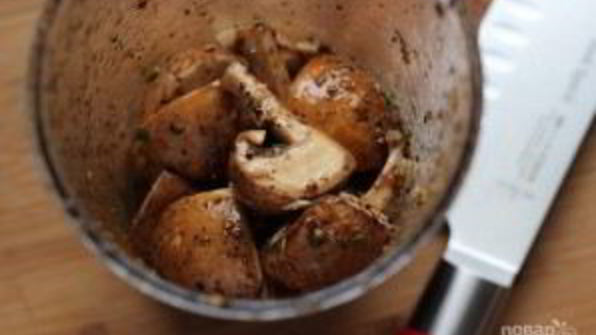 шампиньоны на костре