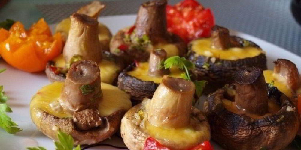 Рецепт шампиньоны с сыром