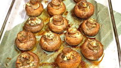 Шампиньоны в духовке