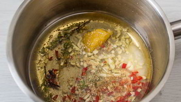 шампиньоны в медовом маринаде