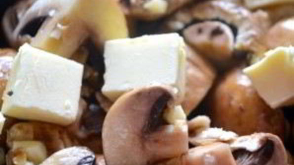 шампиньоны, запеченные в духовке