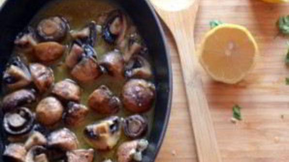 шампиньоны, запеченные в духовке