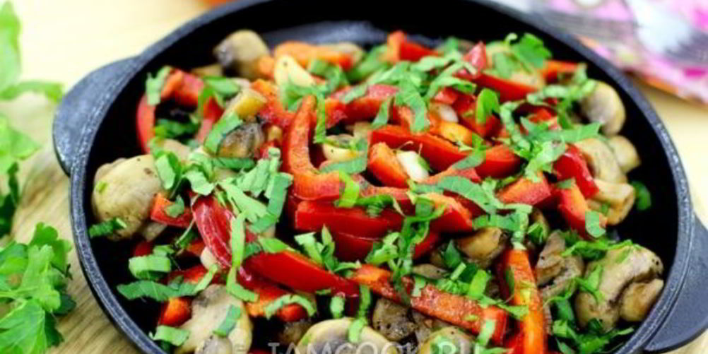 Рецепт шампиньоны жареные