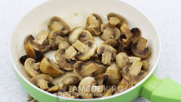 шампиньоны жареные