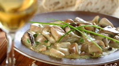 Тушеные подберезовики