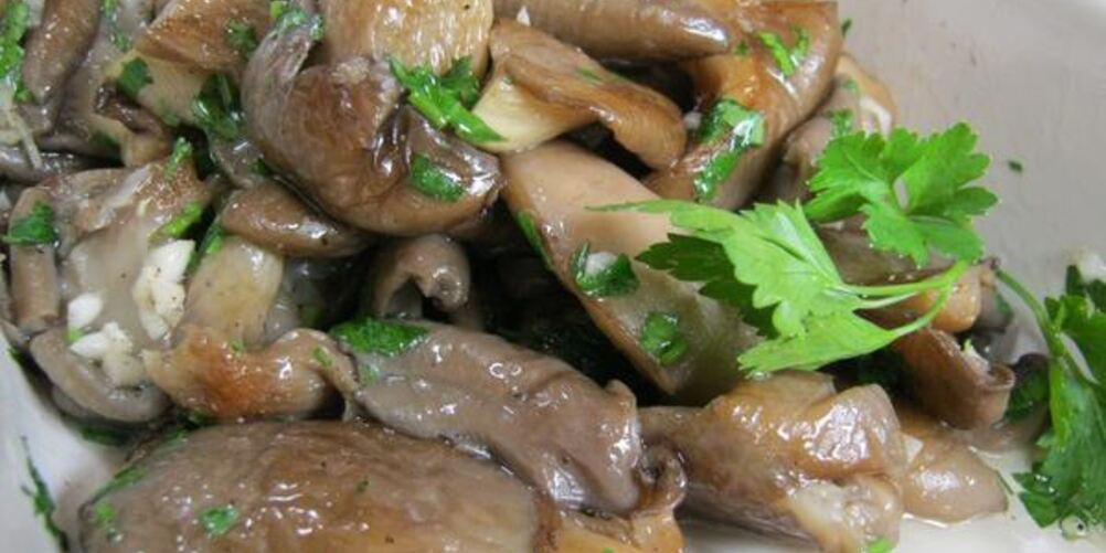 Рецепт вешенки в чесночном маринаде