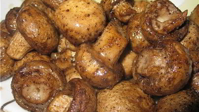 Запеченные шампиньоны