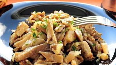 Жареные грибы в мультиварке