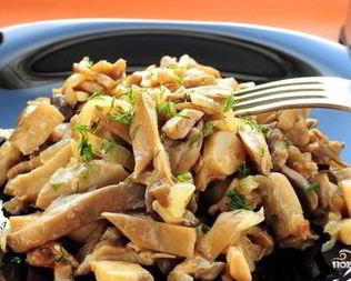 Жареные грибы в мультиварке