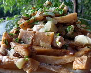 Жареные грузди