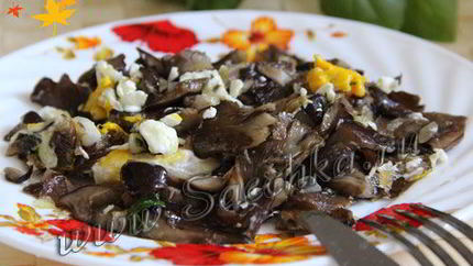 Жареные опята