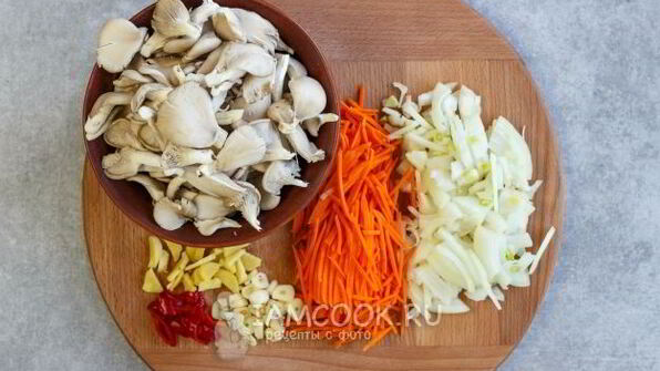 жареные вешенки