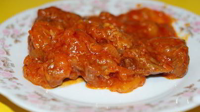 Гуляш из говядины