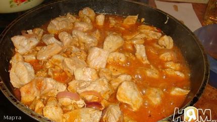 Гуляш из свинины