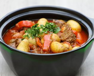 Гуляш с болгарским перцем