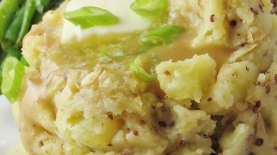 Картофельное пюре с горчицей