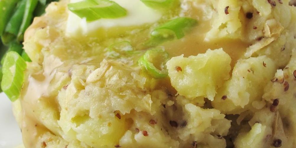 Рецепт картофельное пюре с горчицей