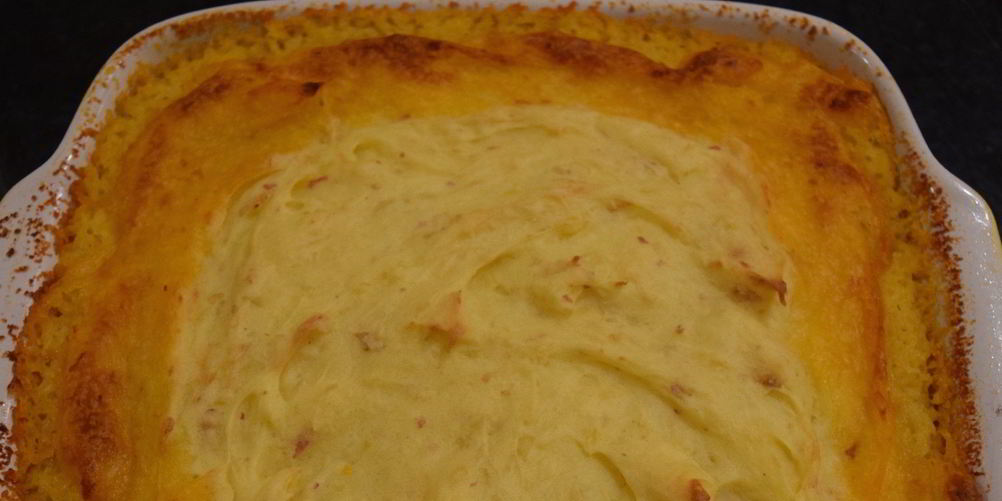 Рецепт картофельное пюре с мясом