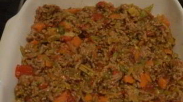 картофельное пюре с мясом