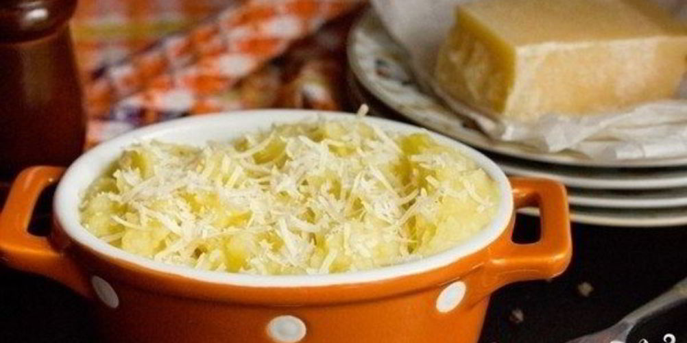 Рецепт картофельное пюре с пармезаном