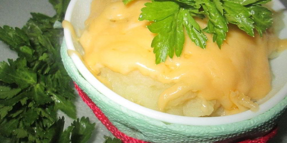 Рецепт картофельное пюре с сыром