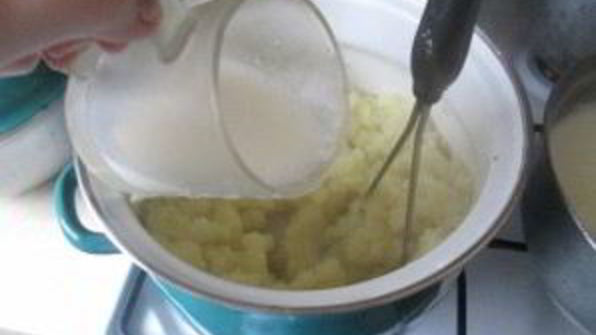 картофельное пюре с сыром