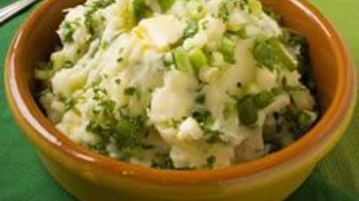 Картофельное пюре с зеленым луком по-ирландски