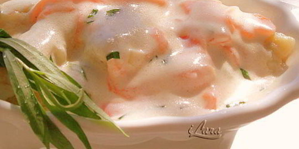 Рецепт картофельные ньокки с зеленью и пармезаном под сливочным соусом