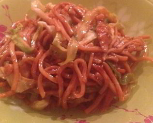 Китайская лапша с курицей