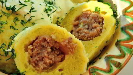 Клецки из картофеля