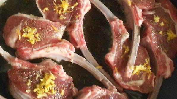 бараньи котлеты на косточке