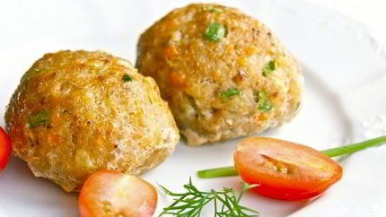 Диетические рыбные котлеты в духовке