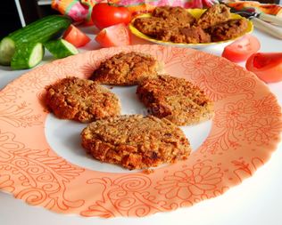 Фасолевые котлеты