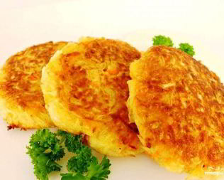 Капустные котлеты без манки