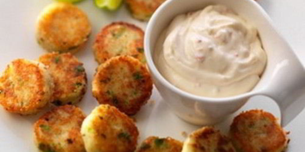 Рецепт картофельные котлеты с соусом