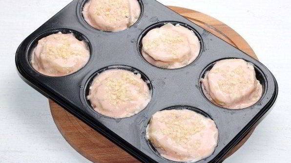 картофельные стожки с сыром и окороком