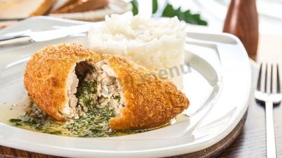 Котлета по-киевски со специями в мультиварке