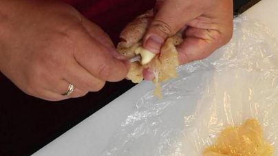 Котлета по-киевски в современном стиле