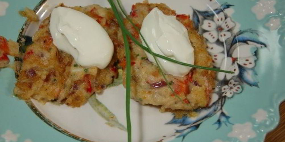 Рецепт котлетки из фасоли со сладким перцем и чили