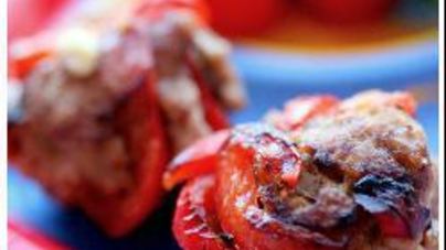 Котлетки из индейки с болгарским перцем