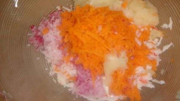 котлетки из крабовых палочек