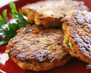 Котлетки из лосося